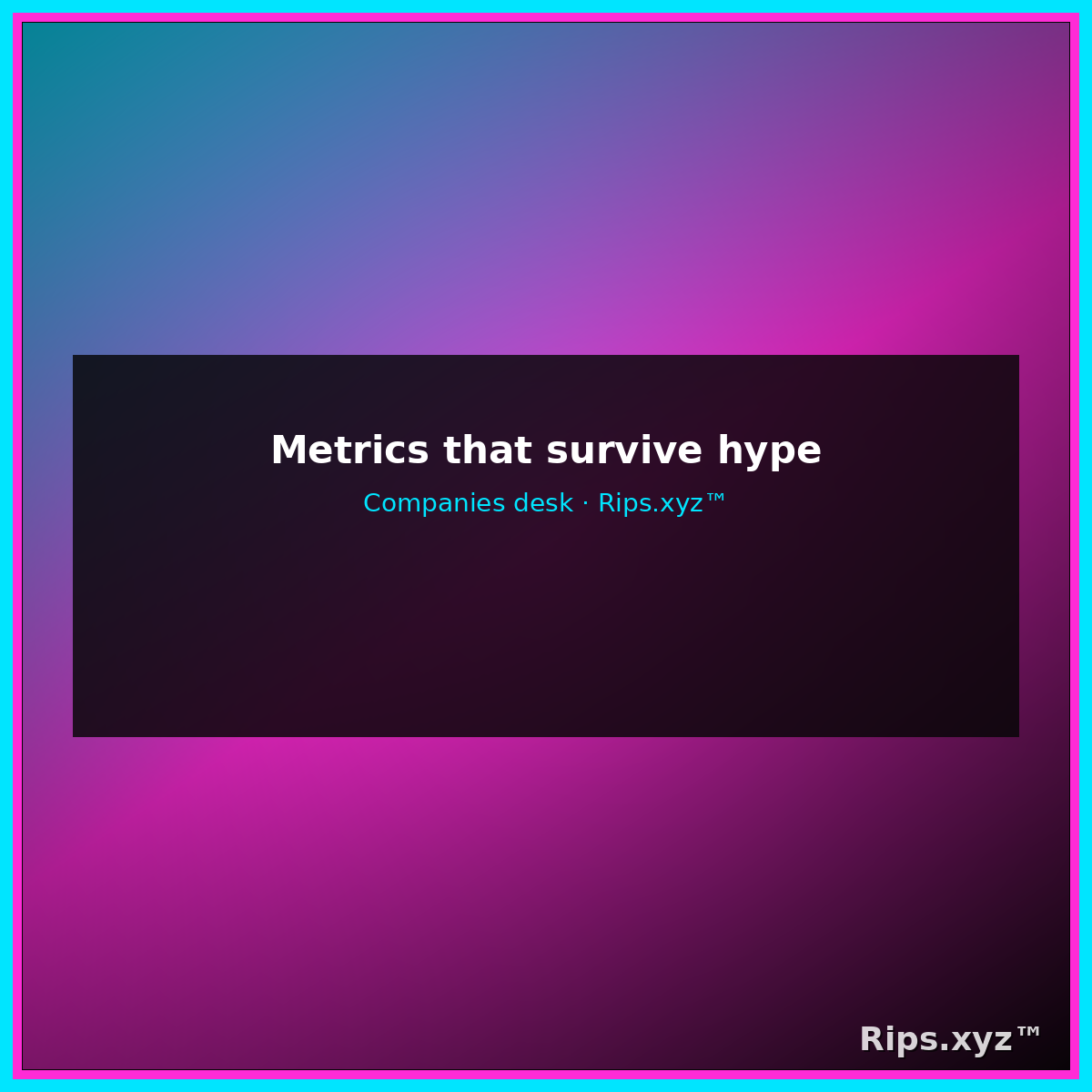 Metrics that survive hype: mid-tier operator diligence