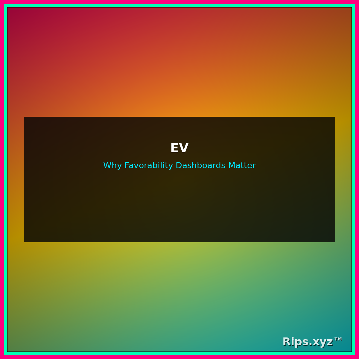 Favorability dashboard elements