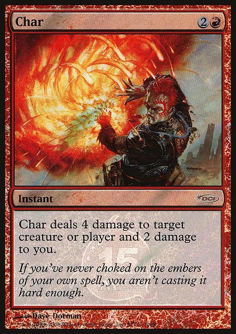 Char, 15th Anniversary Cards #1, Magic: The Gathering card