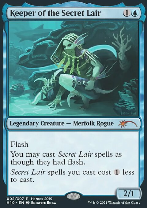 Keeper of the Secret Lair, 2019 Heroes of the Realm #2, Magic: The Gathering card