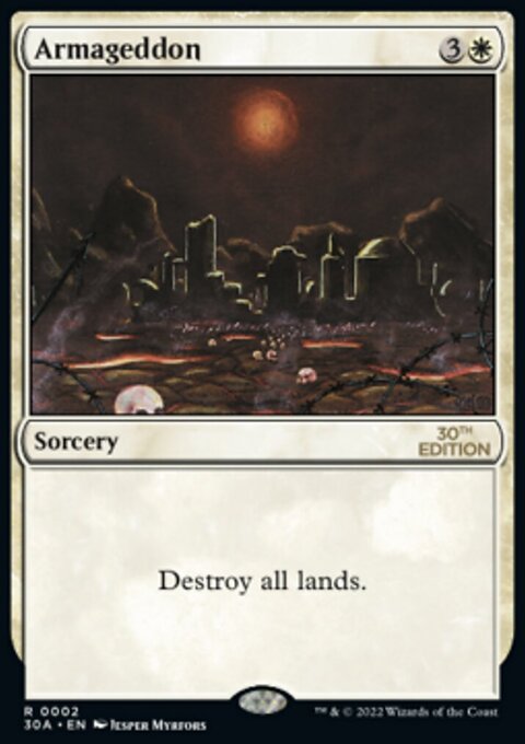 Armageddon, 30th Anniversary Edition #2, Magic: The Gathering card
