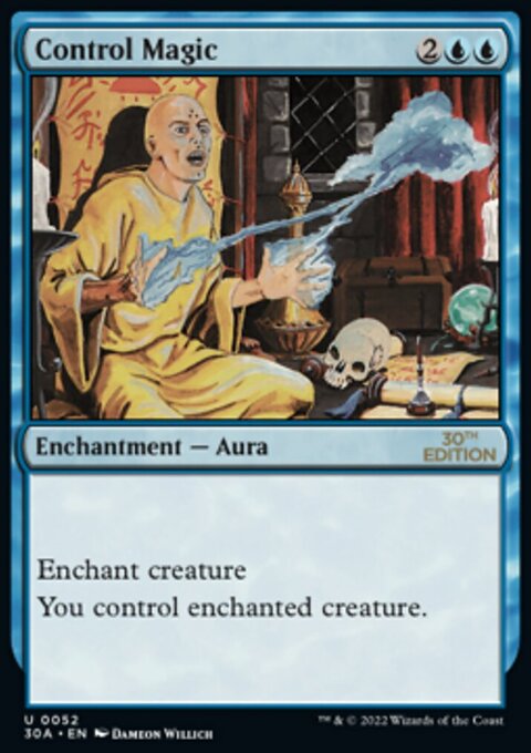 Control Magic, 30th Anniversary Edition #52, Magic: The Gathering card