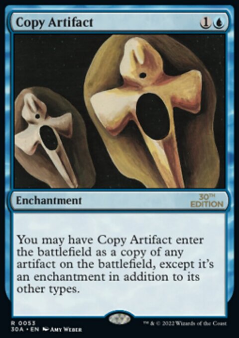 Copy Artifact, 30th Anniversary Edition #53, Magic: The Gathering card