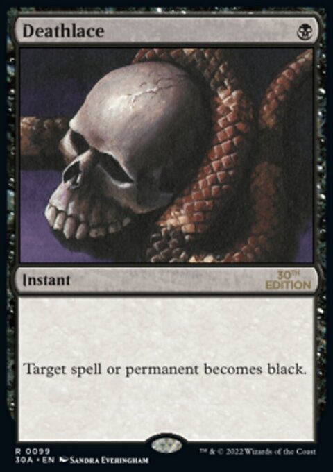 Deathlace, 30th Anniversary Edition #99, Magic: The Gathering card