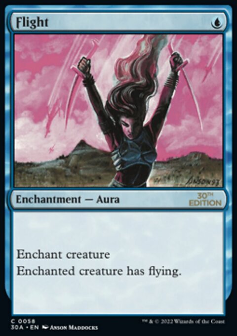 Flight, 30th Anniversary Edition #58, Magic: The Gathering card