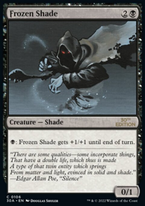 Frozen Shade, 30th Anniversary Edition #106, Magic: The Gathering card
