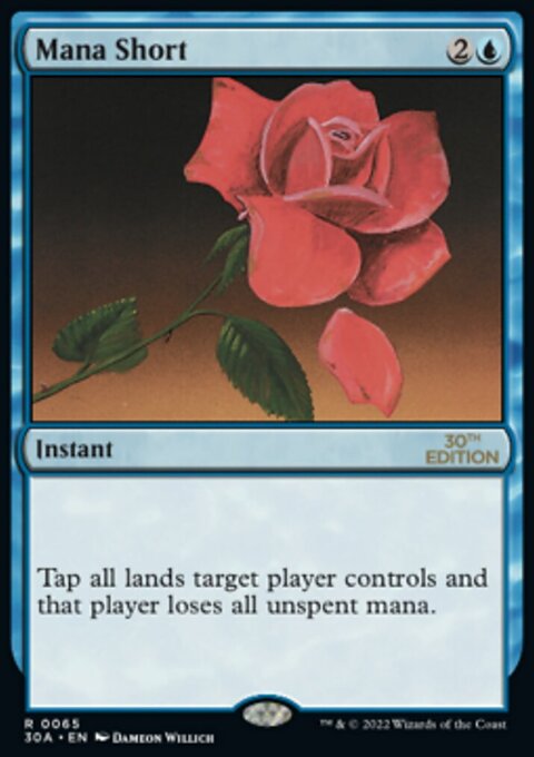 Mana Short, 30th Anniversary Edition #65, Magic: The Gathering card
