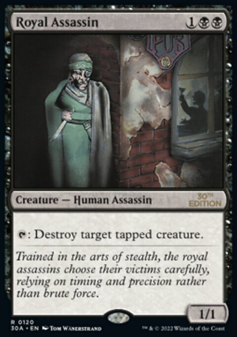 Royal Assassin, 30th Anniversary Edition #120, Magic: The Gathering card