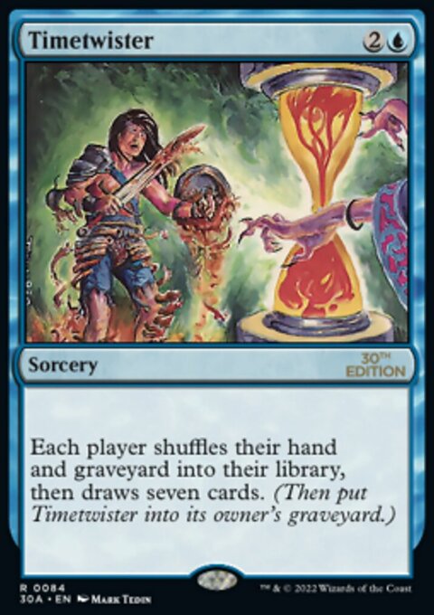 Timetwister, 30th Anniversary Edition #84, Magic: The Gathering card