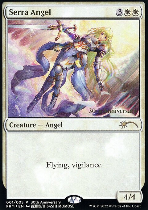 Serra Angel, 30th Anniversary History Promos #1, Magic: The Gathering card