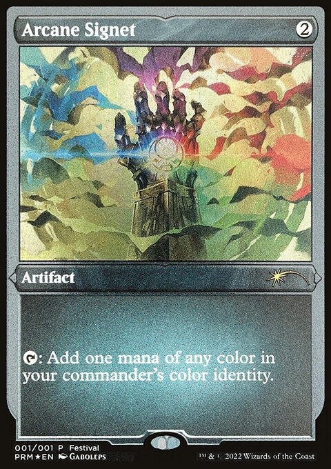 Arcane Signet, 30th Anniversary Misc Promos #1F★, Magic: The Gathering card