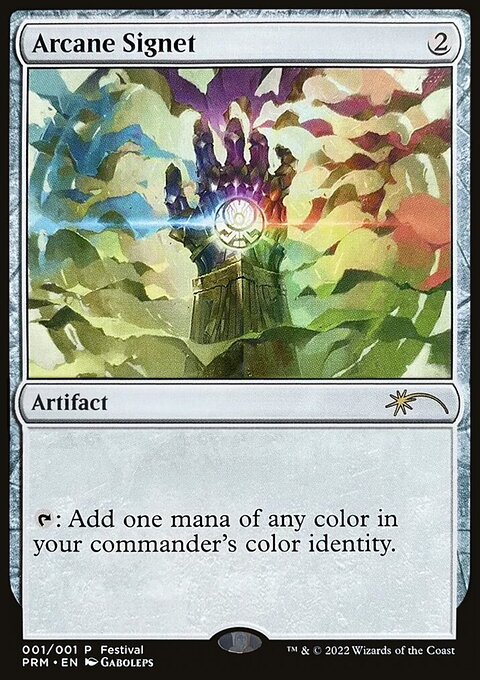Arcane Signet, 30th Anniversary Misc Promos #1F, Magic: The Gathering card