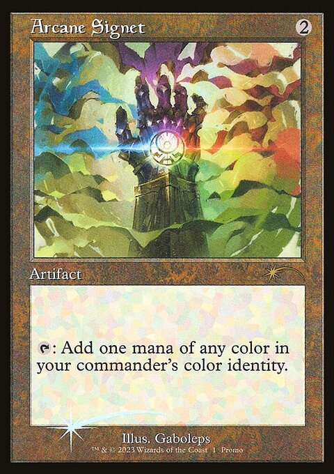 Arcane Signet, 30th Anniversary Misc Promos #1P, Magic: The Gathering card