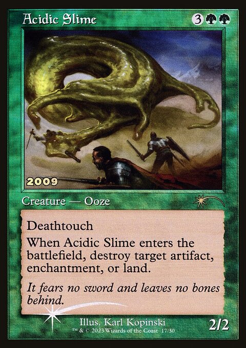 Acidic Slime, 30th Anniversary Play Promos #17, Magic: The Gathering card