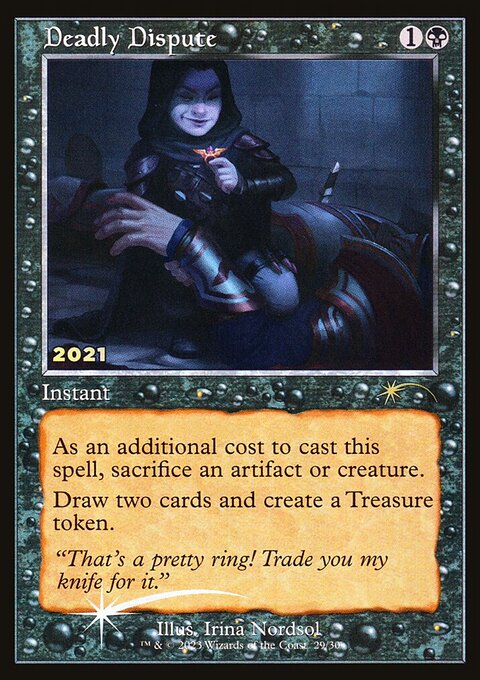 Deadly Dispute, 30th Anniversary Play Promos #29, Magic: The Gathering card