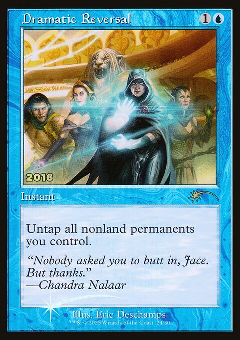 Dramatic Reversal, 30th Anniversary Play Promos #24, Magic: The Gathering card