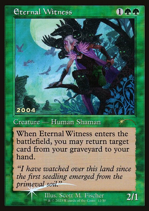 Eternal Witness, 30th Anniversary Play Promos #12, Magic: The Gathering card