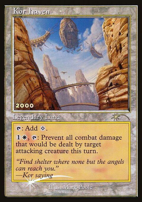 Kor Haven, 30th Anniversary Play Promos #8, Magic: The Gathering card