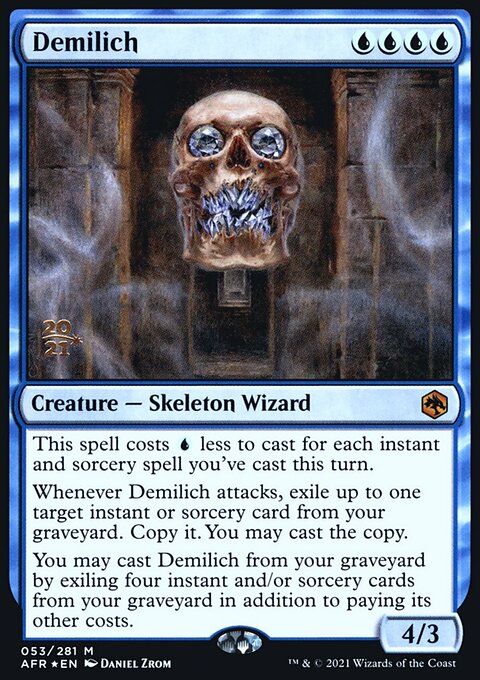 Demilich, Adventures in the Forgotten Realms Promos #53s, Magic: The Gathering card
