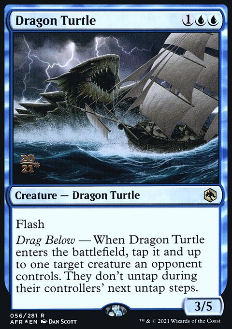 Dragon Turtle, Adventures in the Forgotten Realms Promos #56s, Magic: The Gathering card