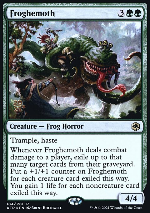 Froghemoth, Adventures in the Forgotten Realms Promos #184s, Magic: The Gathering card