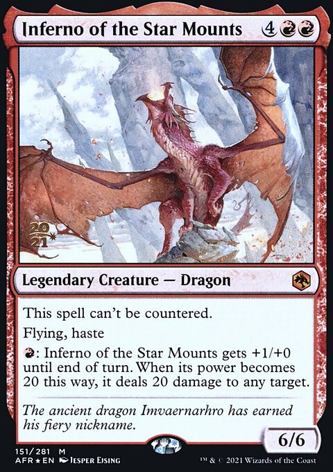 Inferno of the Star Mounts, Adventures in the Forgotten Realms Promos #151s, Magic: The Gathering card