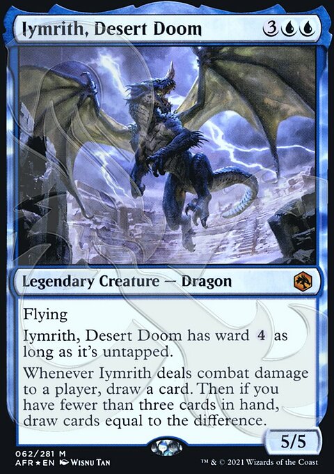 Iymrith, Desert Doom, Adventures in the Forgotten Realms Promos #62a, Magic: The Gathering card