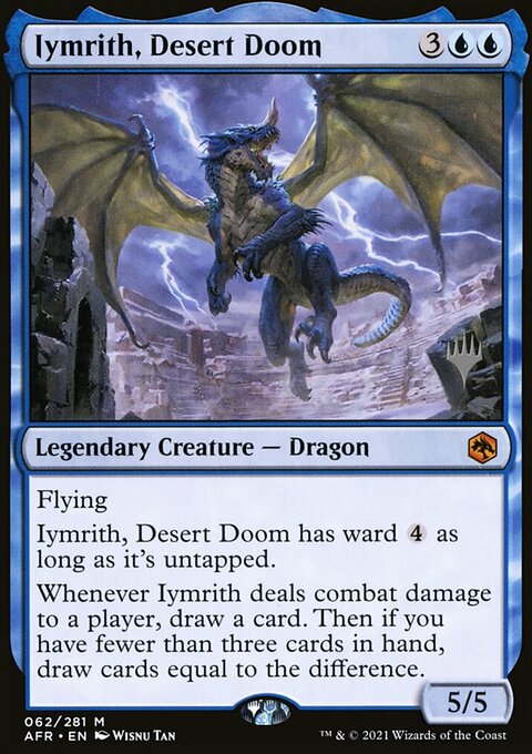 Iymrith, Desert Doom, Adventures in the Forgotten Realms Promos #62p, Magic: The Gathering card