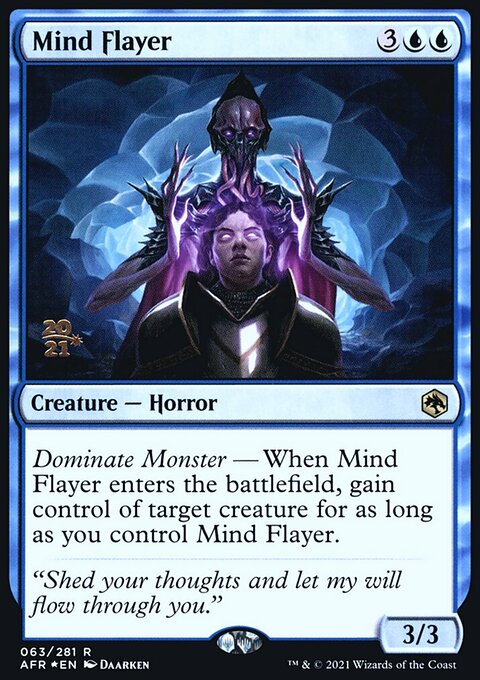 Mind Flayer, Adventures in the Forgotten Realms Promos #63s, Magic: The Gathering card