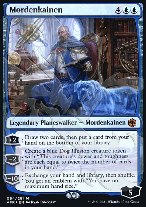 Mordenkainen, Adventures in the Forgotten Realms Promos #64a, Magic: The Gathering card