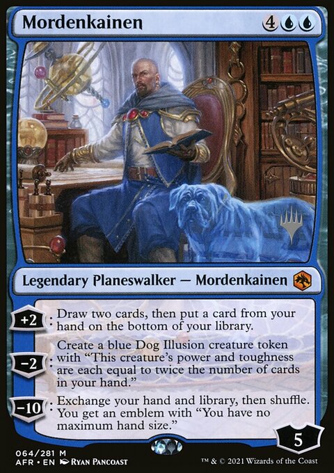 Mordenkainen, Adventures in the Forgotten Realms Promos #64p, Magic: The Gathering card