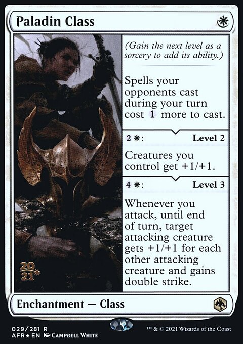 Paladin Class, Adventures in the Forgotten Realms Promos #29s, Magic: The Gathering card