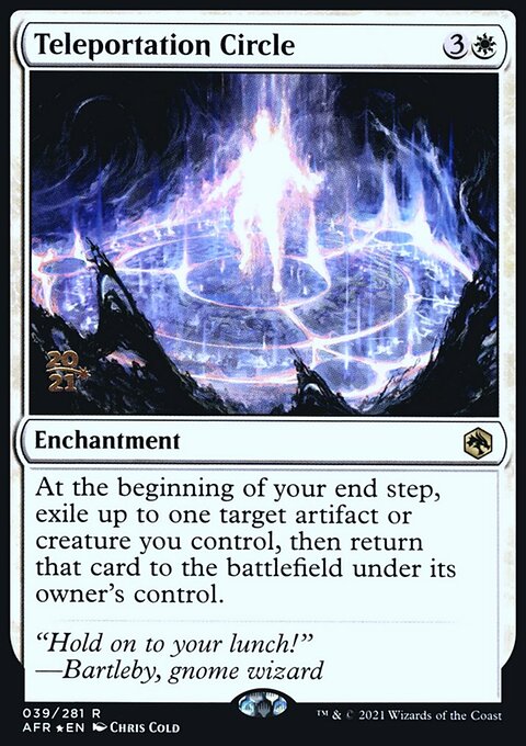 Teleportation Circle, Adventures in the Forgotten Realms Promos #39s, Magic: The Gathering card