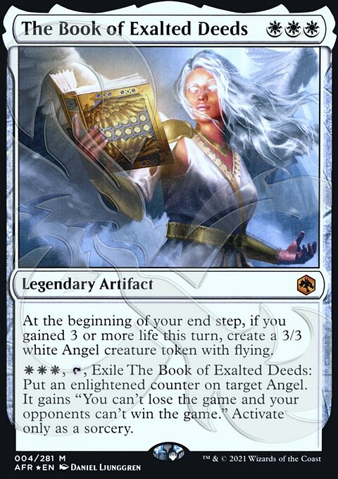 The Book of Exalted Deeds, Adventures in the Forgotten Realms Promos #4a, Magic: The Gathering card