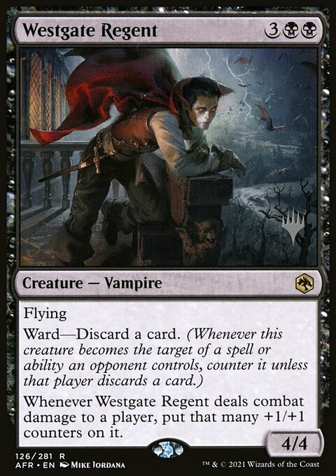 Westgate Regent, Adventures in the Forgotten Realms Promos #126p, Magic: The Gathering card