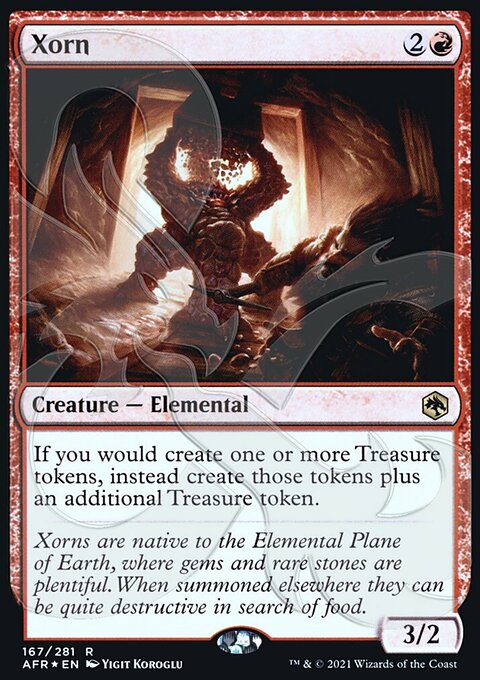 Xorn, Adventures in the Forgotten Realms Promos #167a, Magic: The Gathering card