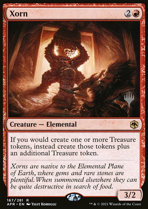 Xorn, Adventures in the Forgotten Realms Promos #167p, Magic: The Gathering card