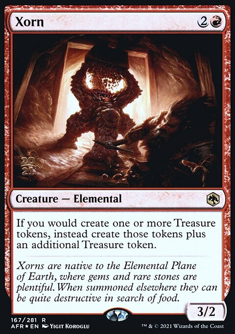 Xorn, Adventures in the Forgotten Realms Promos #167s, Magic: The Gathering card