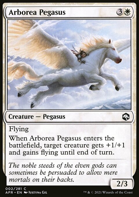Arborea Pegasus, Adventures in the Forgotten Realms #2, Magic: The Gathering card