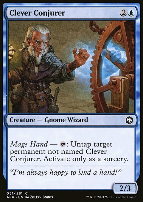 Clever Conjurer, Adventures in the Forgotten Realms #51, Magic: The Gathering card