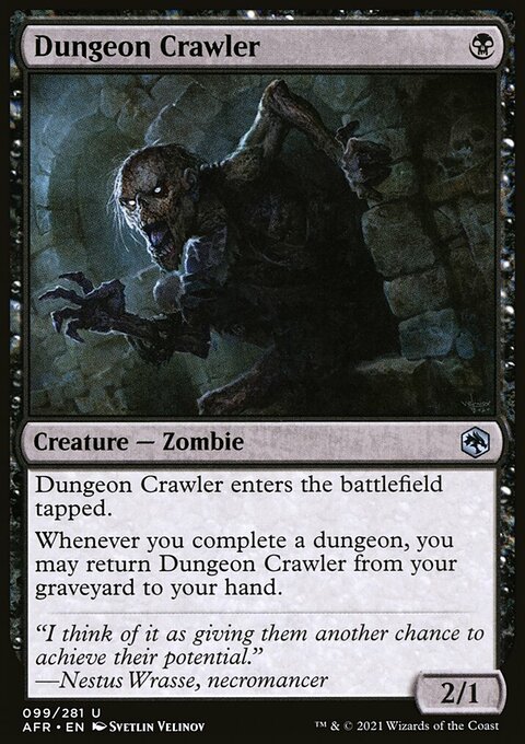 Dungeon Crawler, Adventures in the Forgotten Realms #99, Magic: The Gathering card