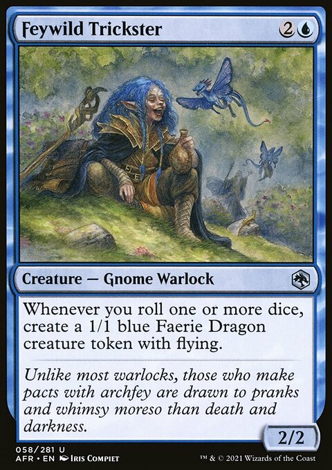 Feywild Trickster, Adventures in the Forgotten Realms #58, Magic: The Gathering card