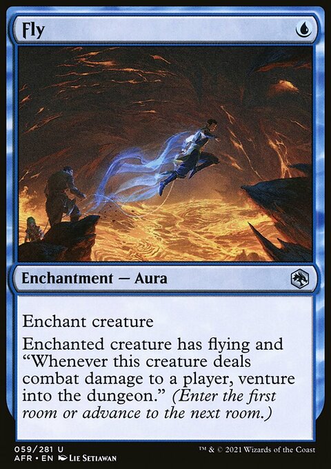 Fly, Adventures in the Forgotten Realms #59, Magic: The Gathering card