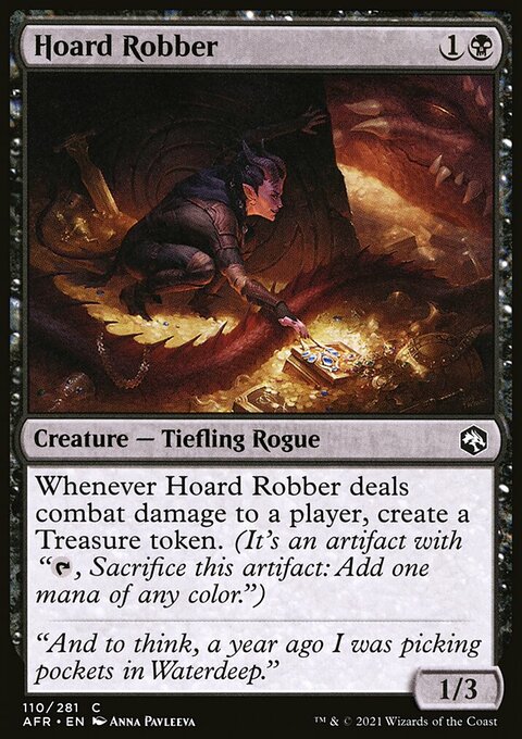 Hoard Robber, Adventures in the Forgotten Realms #110, Magic: The Gathering card