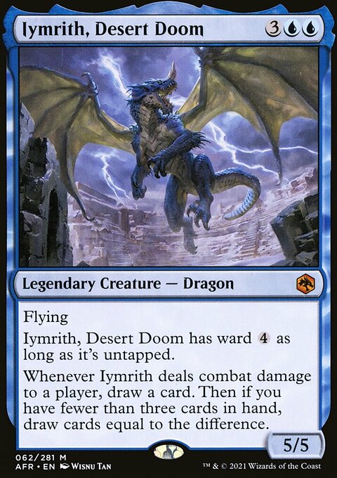 Iymrith, Desert Doom, Adventures in the Forgotten Realms #62, Magic: The Gathering card