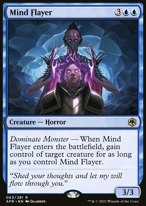 Mind Flayer, Adventures in the Forgotten Realms #63, Magic: The Gathering card