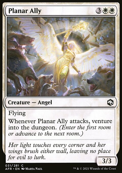 Planar Ally, Adventures in the Forgotten Realms #31, Magic: The Gathering card