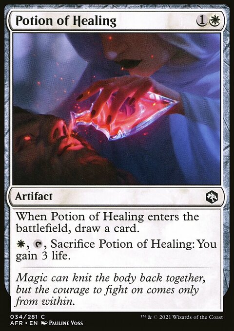 Potion of Healing, Adventures in the Forgotten Realms #34, Magic: The Gathering card
