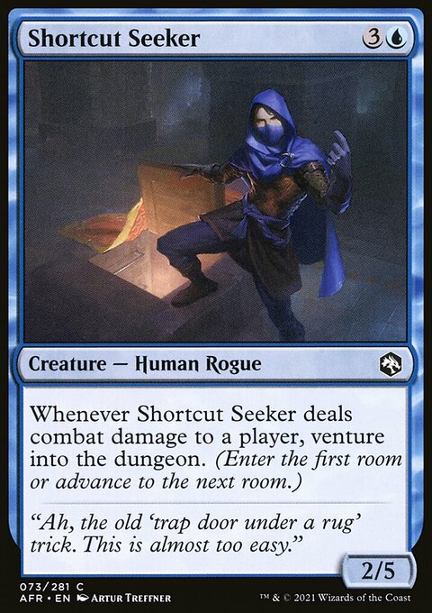 Shortcut Seeker, Adventures in the Forgotten Realms #73, Magic: The Gathering card