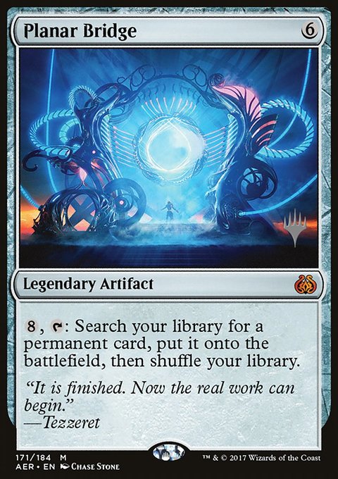 Planar Bridge, Aether Revolt Promos #171p, Magic: The Gathering card
